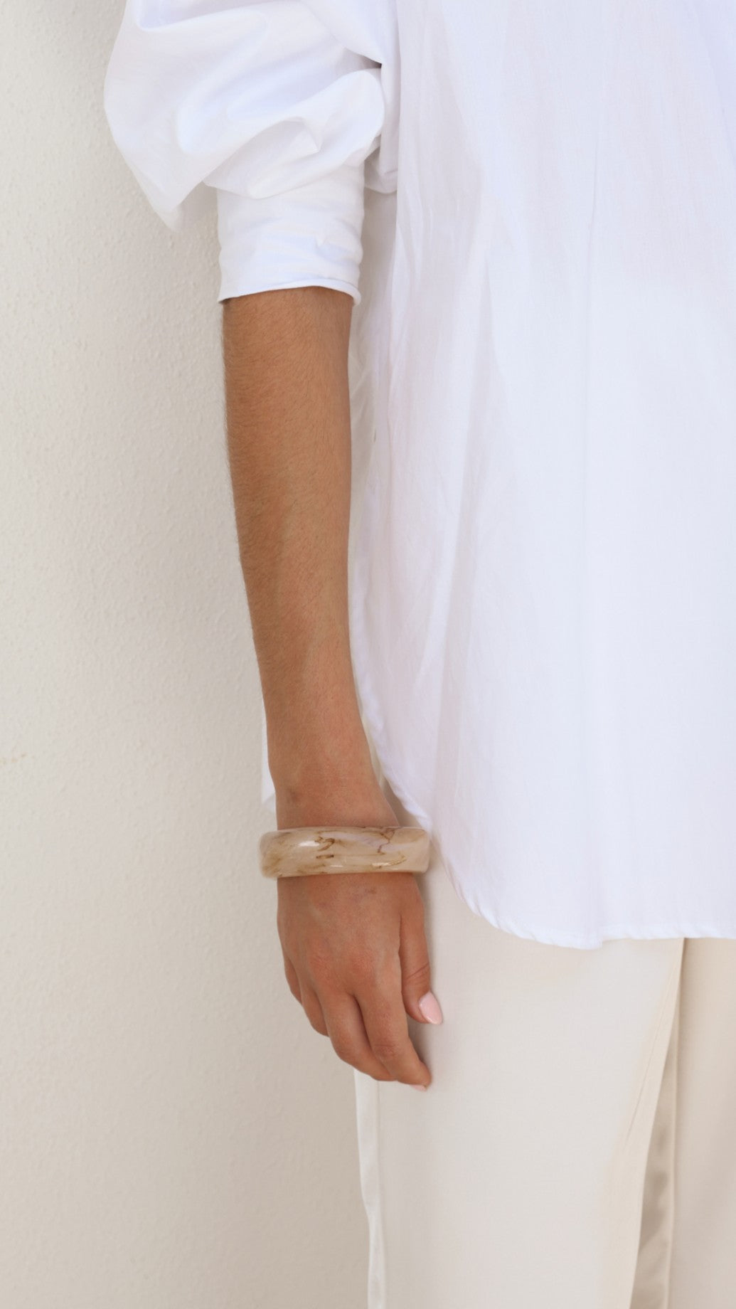 Blaire Cuff Bangles 2 Pack - Brown / Multi