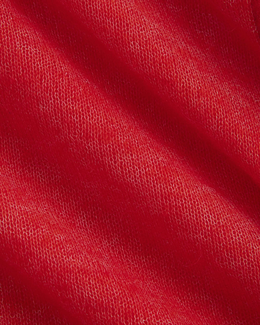 The Air Alpaca™ Short-Sleeve Cardigan | Fiery Red