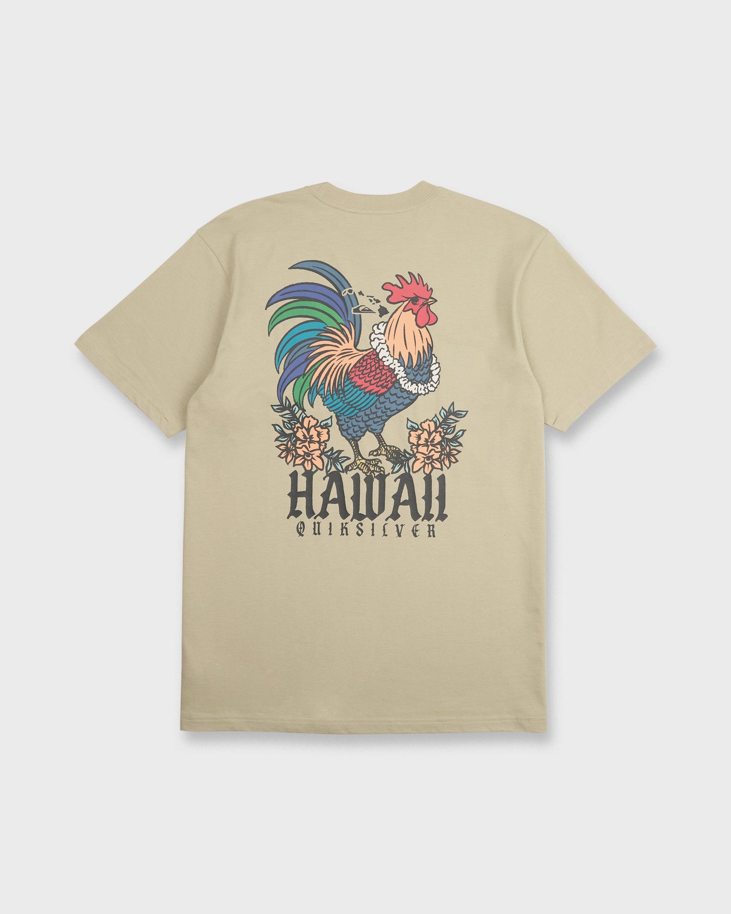 Hawaii Da Rooster Classic Short Sleeve Knit T-Shirt - Seneca Rock