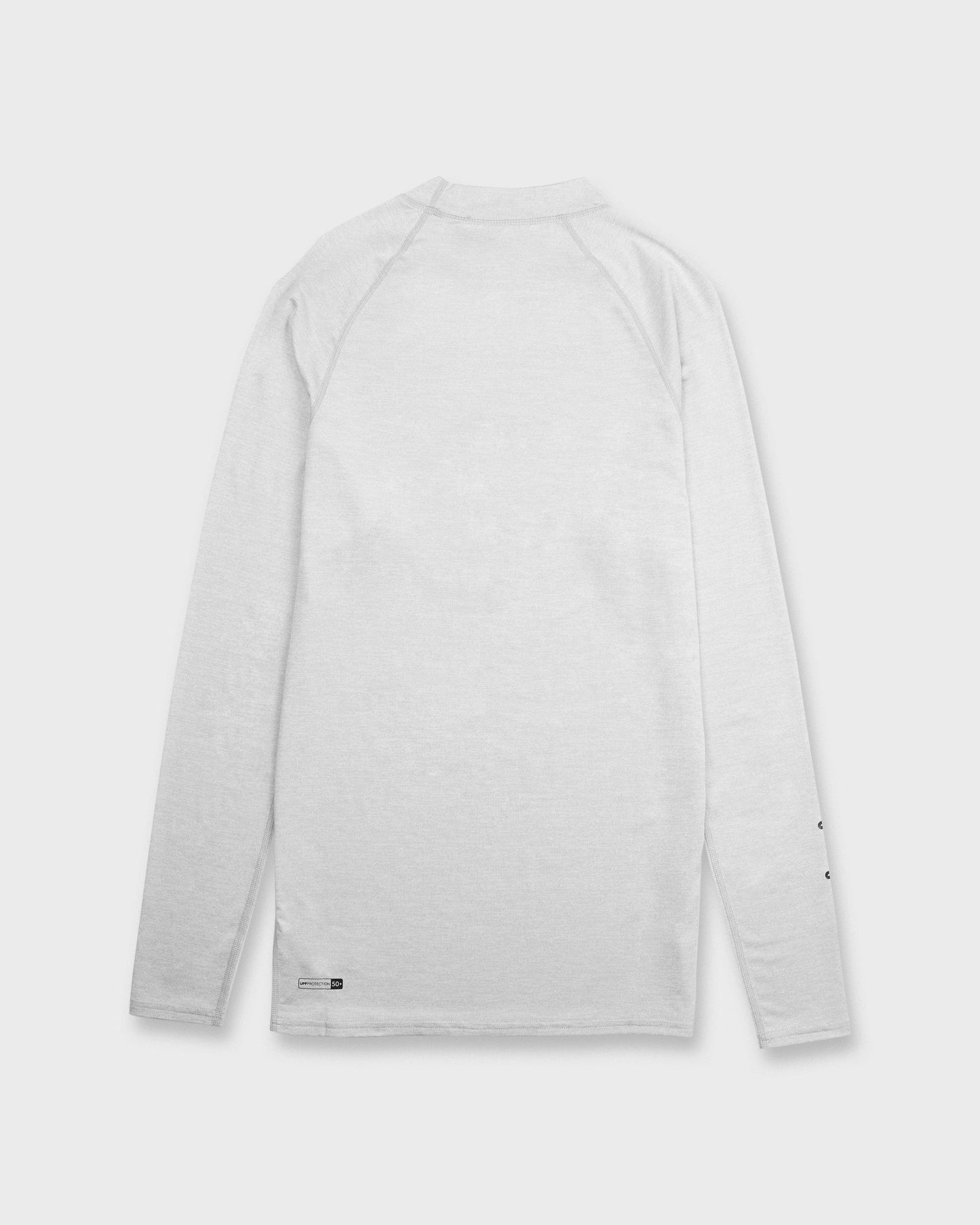 Everyday UPF 50 Long Sleeve Rashguard - Light Grey Hth