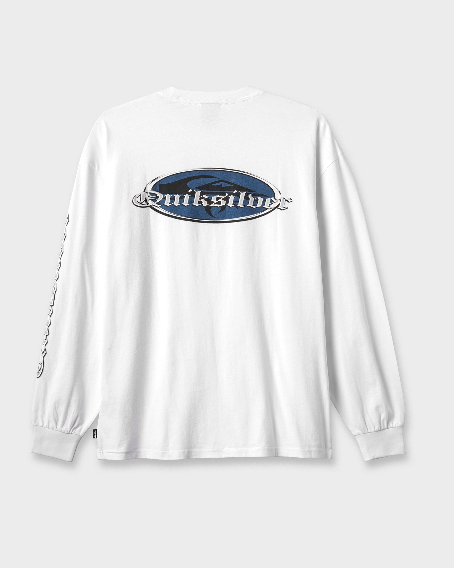 Chrome English Long Sleeve Mercury T-Shirt - White