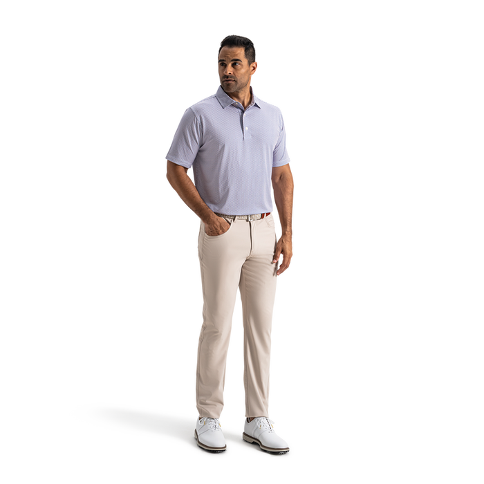 Flag Ladder Lisle - White / Riviera Blue / Peach