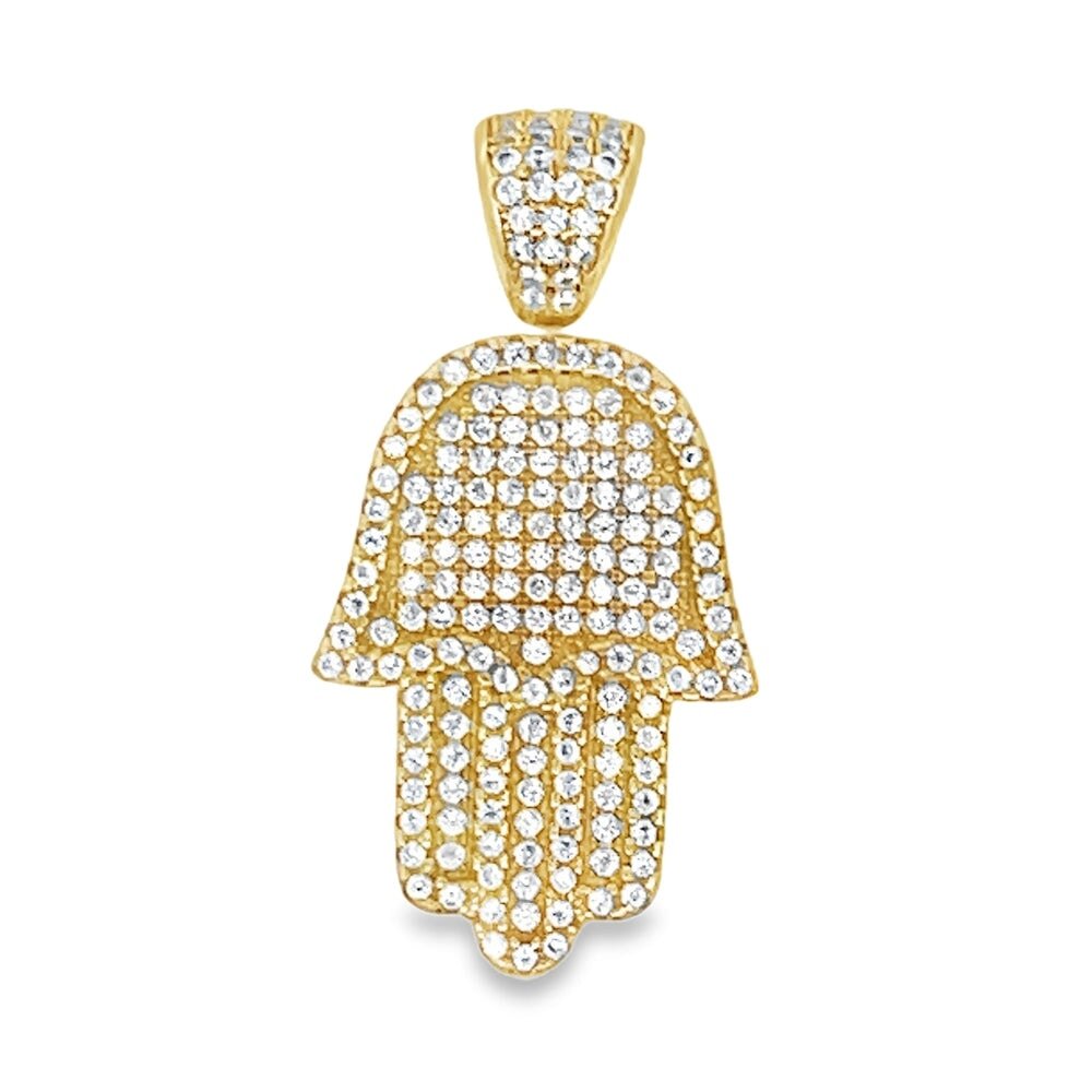 Hamsa Pendant .925 Sterling Silver