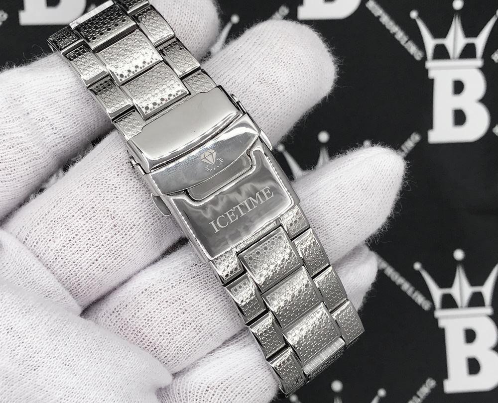 Heavy Bling 1 Row .25cttw Diamond Watch IceTime
