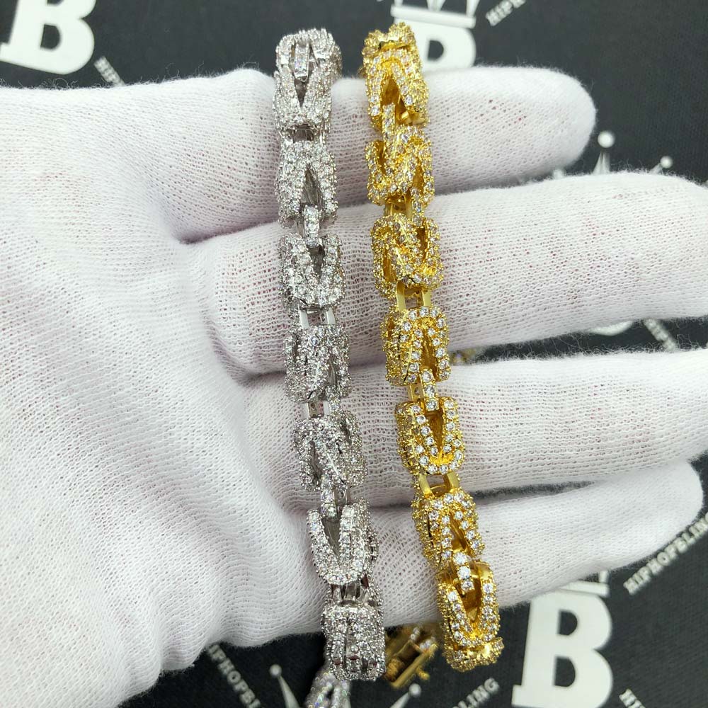 Hip Hop Bling 3D Turkish Iced Out Chain 8MM