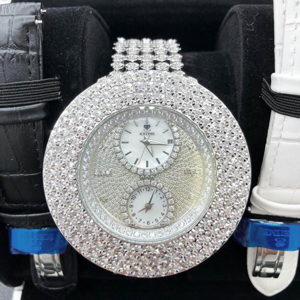 Jumbo King 2.00cttw Diamond Hip Hop IceTime Watch