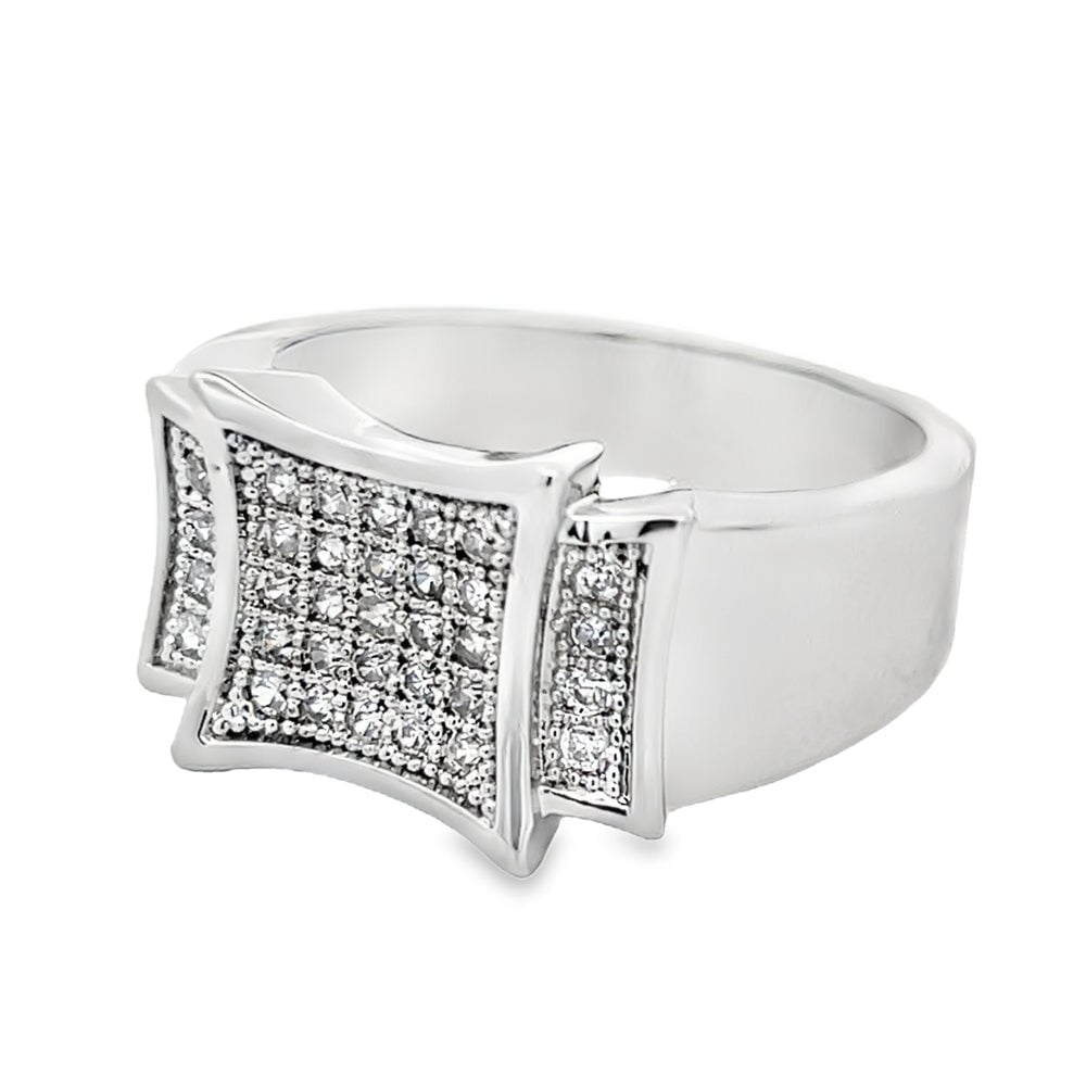 Kite CZ Ring .925 Sterling Silver