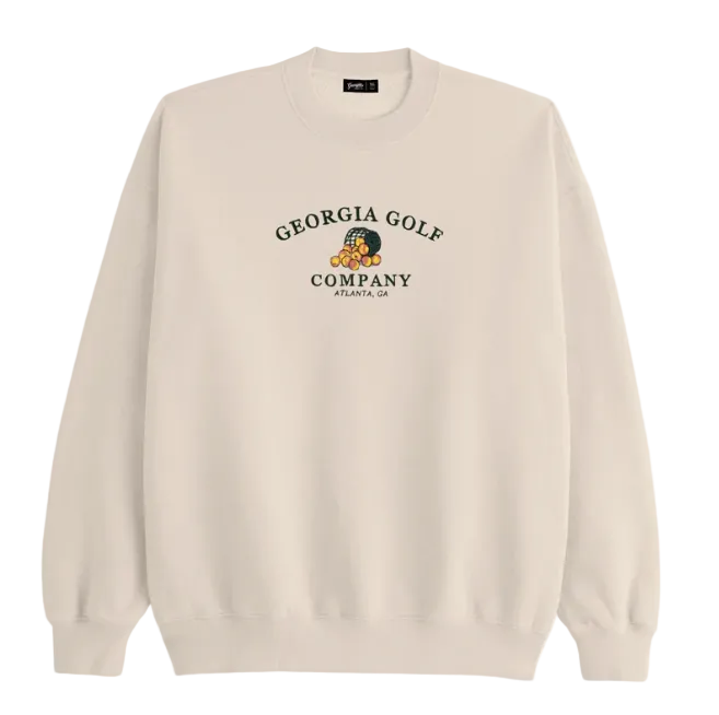 Range Bucket Crewneck (Cream)