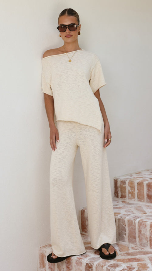 Cascadia Pants - Cream