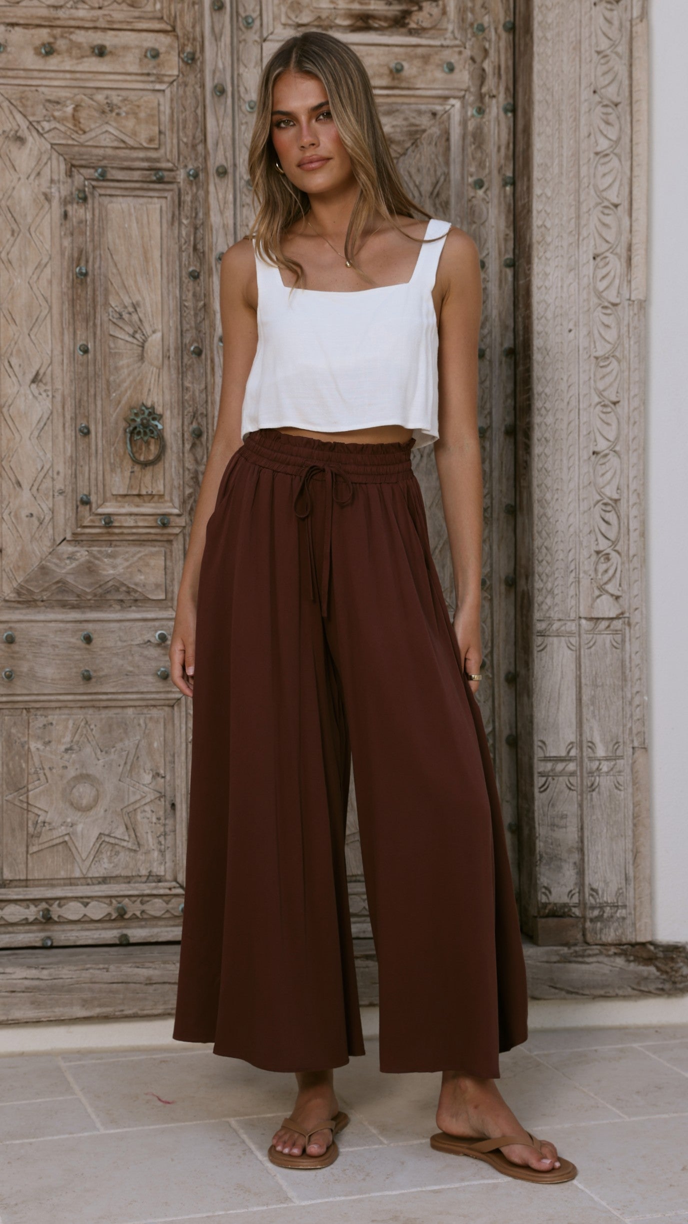 Belinda Pants - Chocolate
