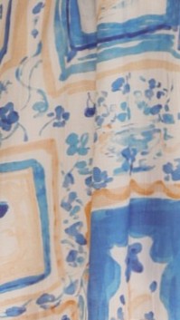 Carmen Playsuit - Blue/Yellow Print