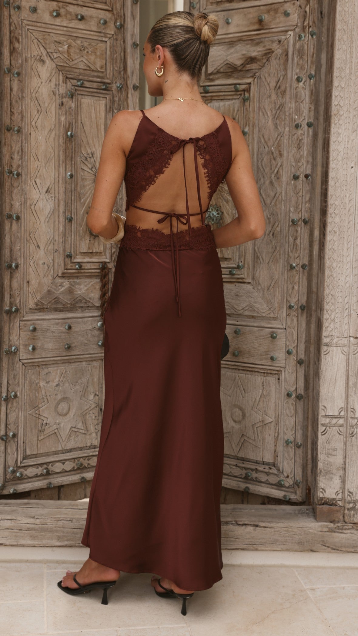 Amy Maxi Dress - Chocolate