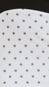 Bonnie Maxi Dress - Brown Polka