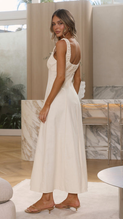 Adley Maxi Dress - Cream