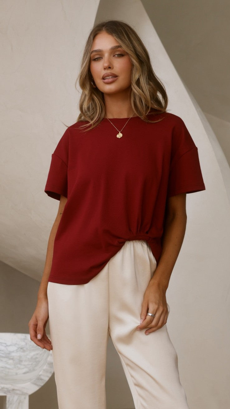 Aria Tee - Wine