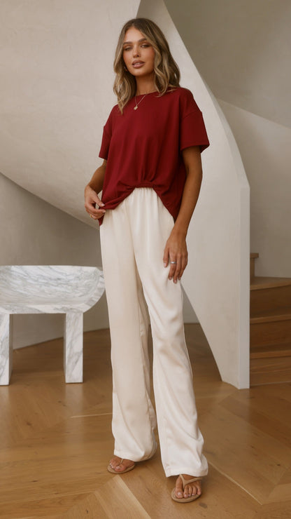 Aria Tee - Wine