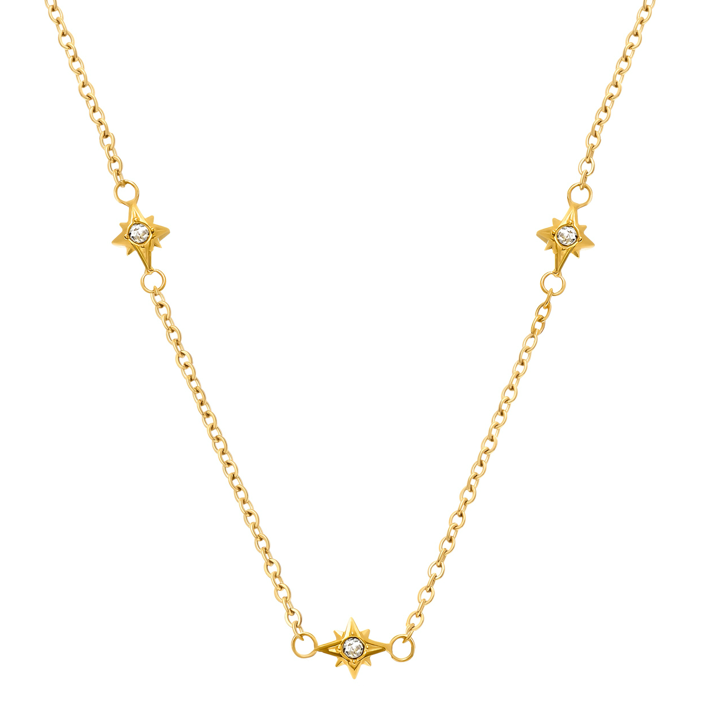 Written in the Stars Initial Necklace (Gold)