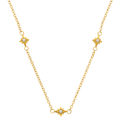 Written in the Stars Initial Necklace (Gold)