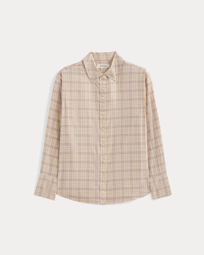 Everyday Shirt in Silky Cotton | Plaid