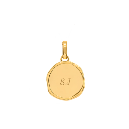 Talisman Swallow Birthstone Necklace (Gold)