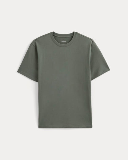 Archive Standard-Fit Cotton Crew | Agave Green