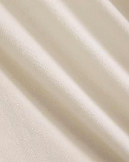 Mockneck Sweater In Ultrafine Merino | Bone
