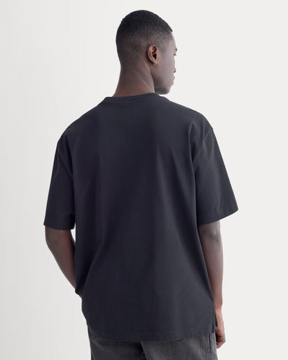 Oversized Midweight Tee | Black