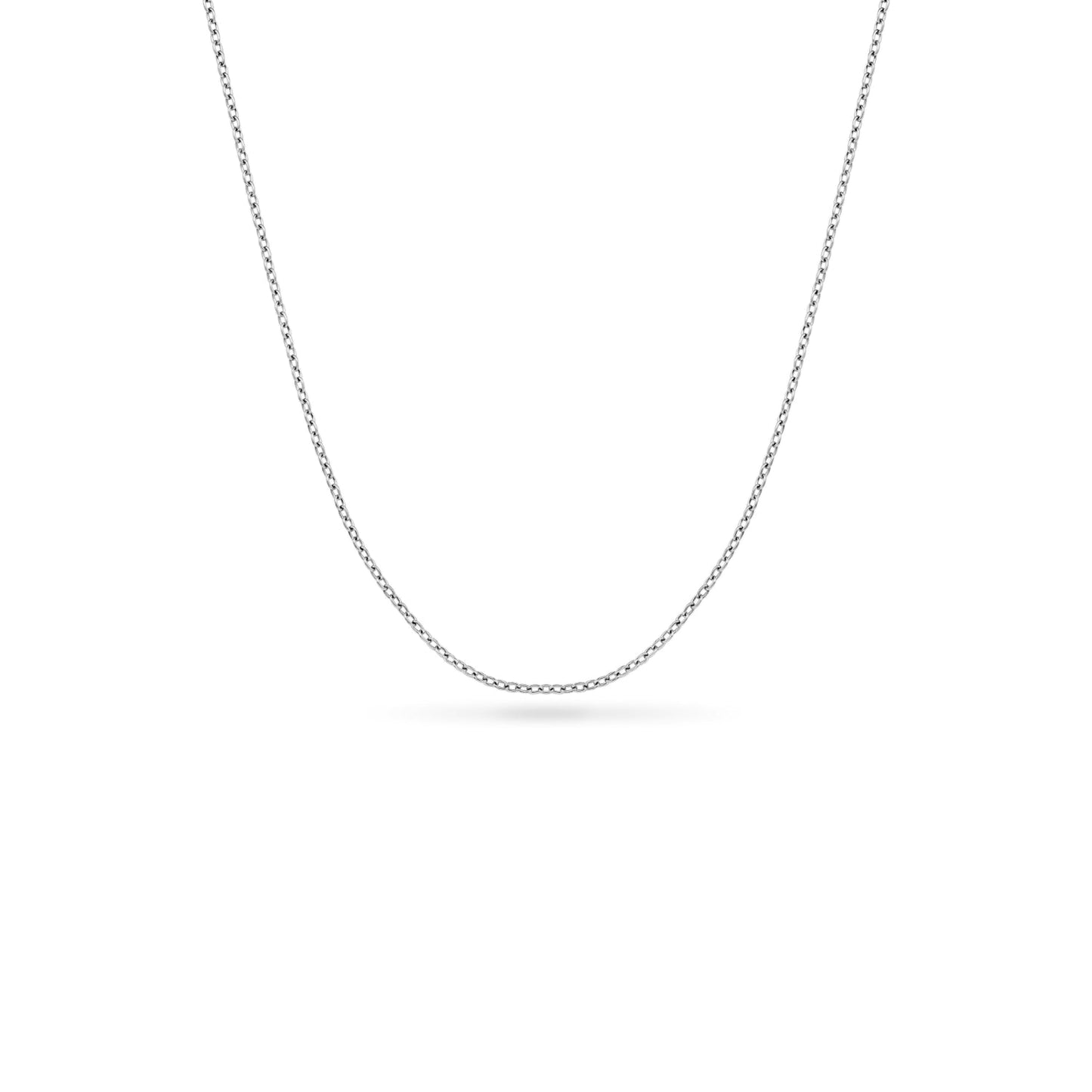 Written In The Stars Handwriting Tag Necklace (Silver)