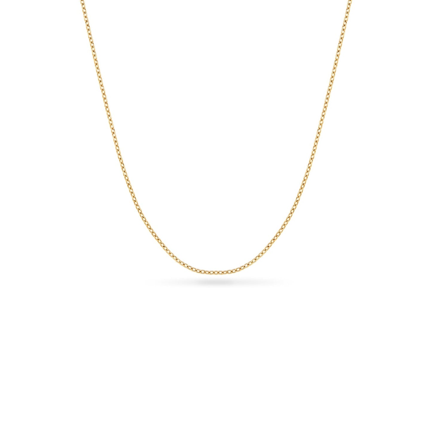 Written In The Stars Handwriting Tag Necklace (Gold)
