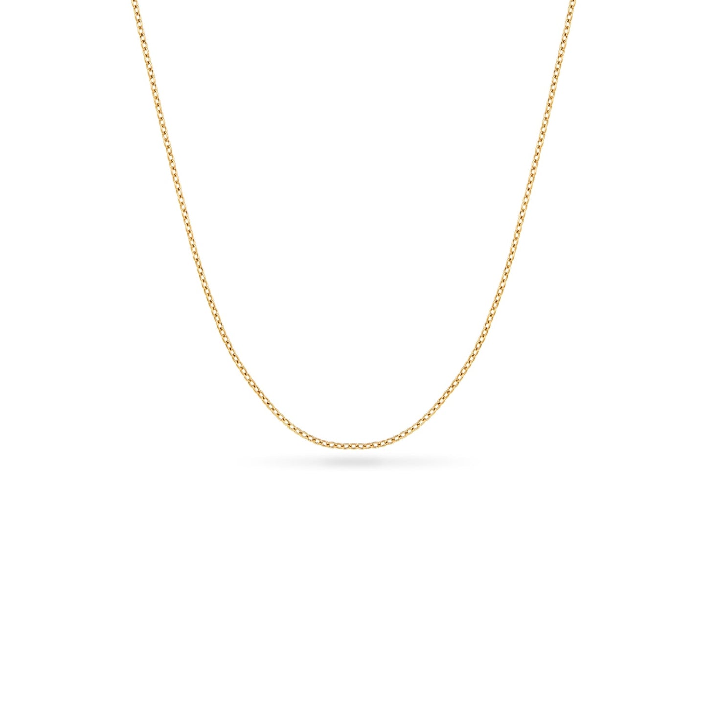 Written in The Sand Initial Necklace (Gold)