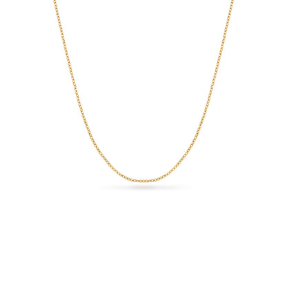 Written in The Sand Initial Necklace (Gold)