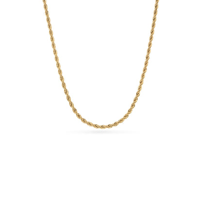 Written in The Sand Initial Necklace (Gold)
