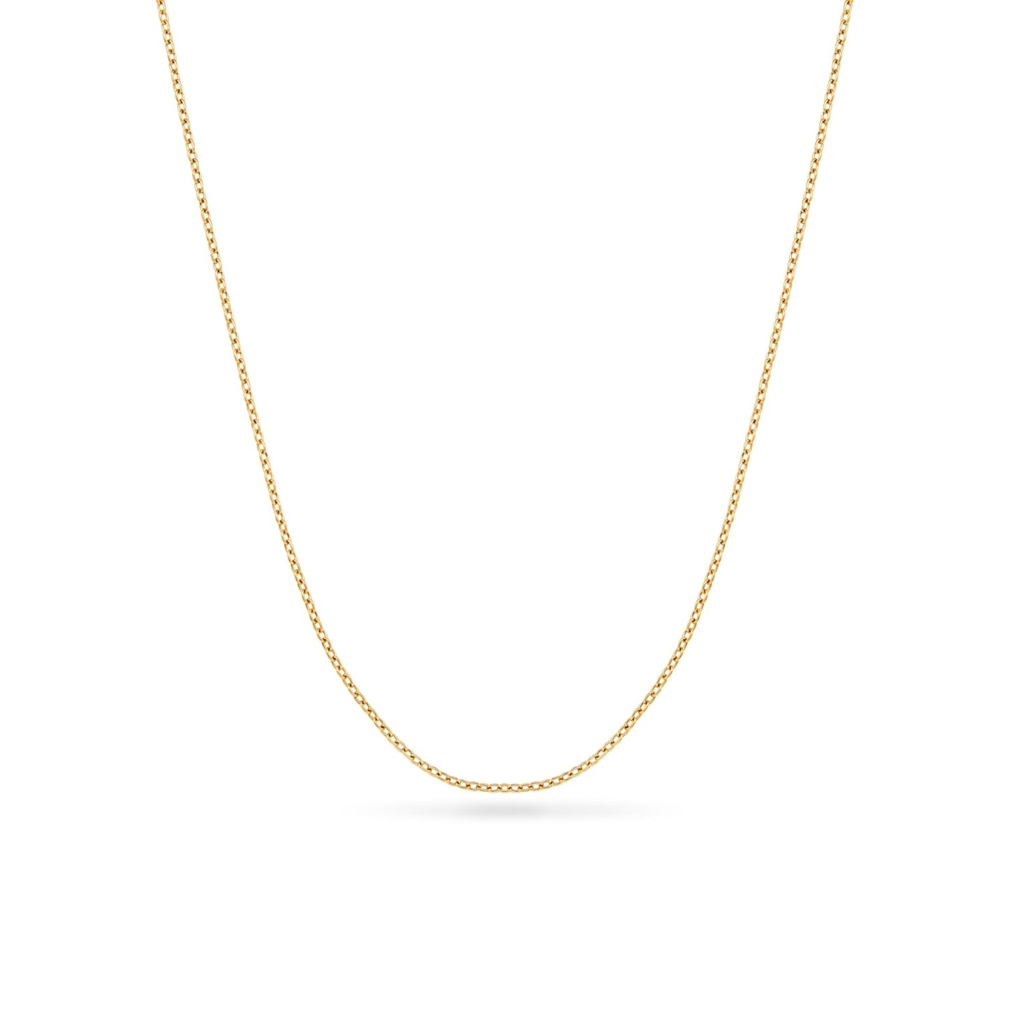 Written In The Stars Handwriting Tag Necklace (Gold)