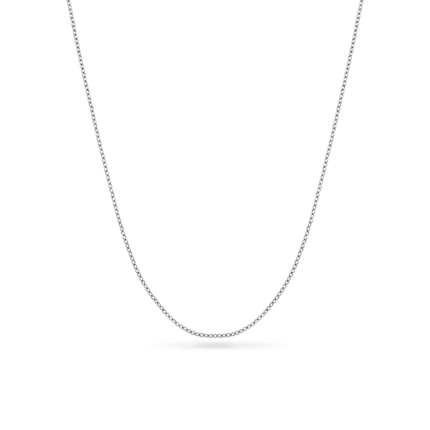 Written In The Stars Handwriting Tag Necklace (Silver)