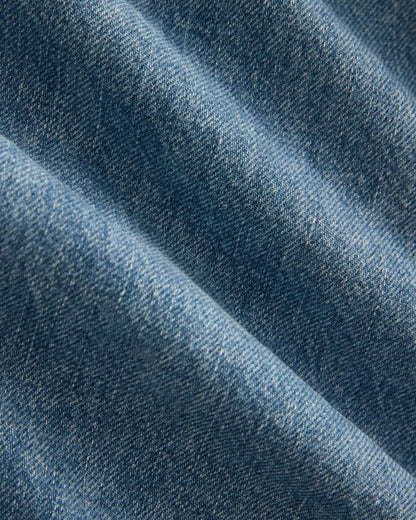 Denim Shacket | Vintage Mid Indigo