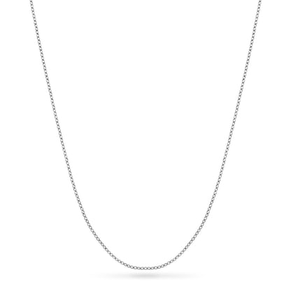 Written In The Stars Handwriting Tag Necklace (Silver)