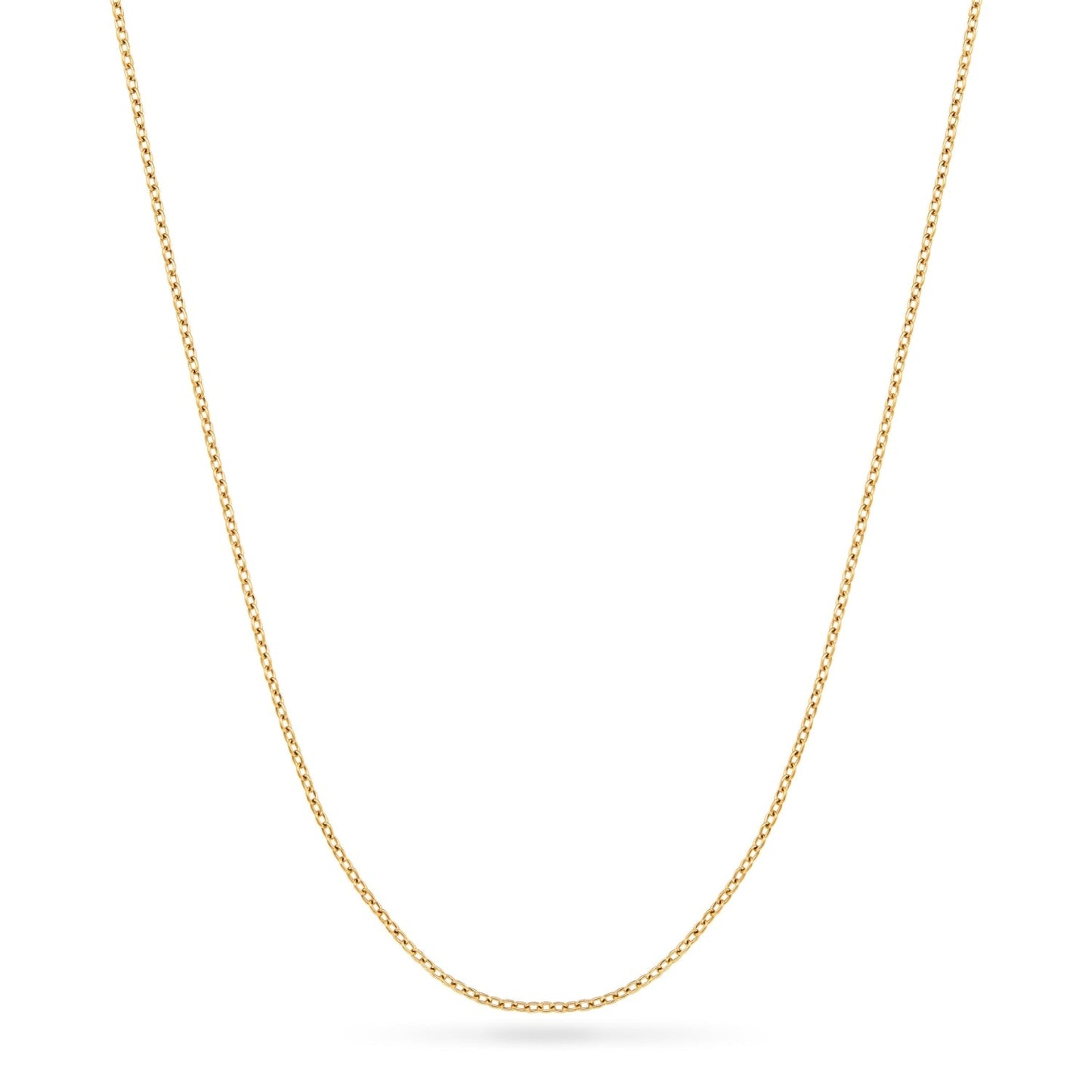 Written In The Stars Handwriting Tag Necklace (Gold)