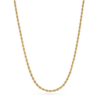 Written in The Sand Initial Necklace (Gold)