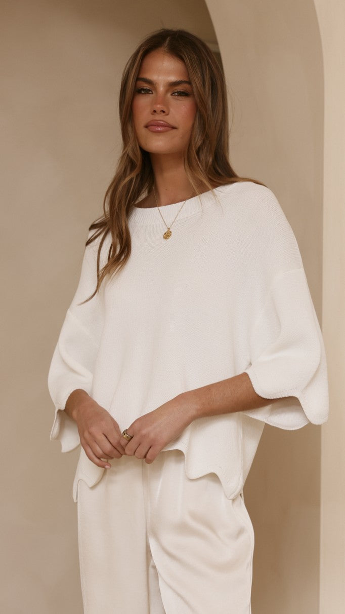 Bronnie Top - White