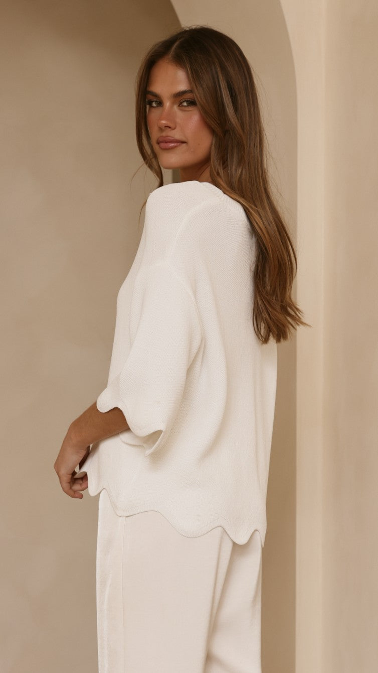 Bronnie Top - White
