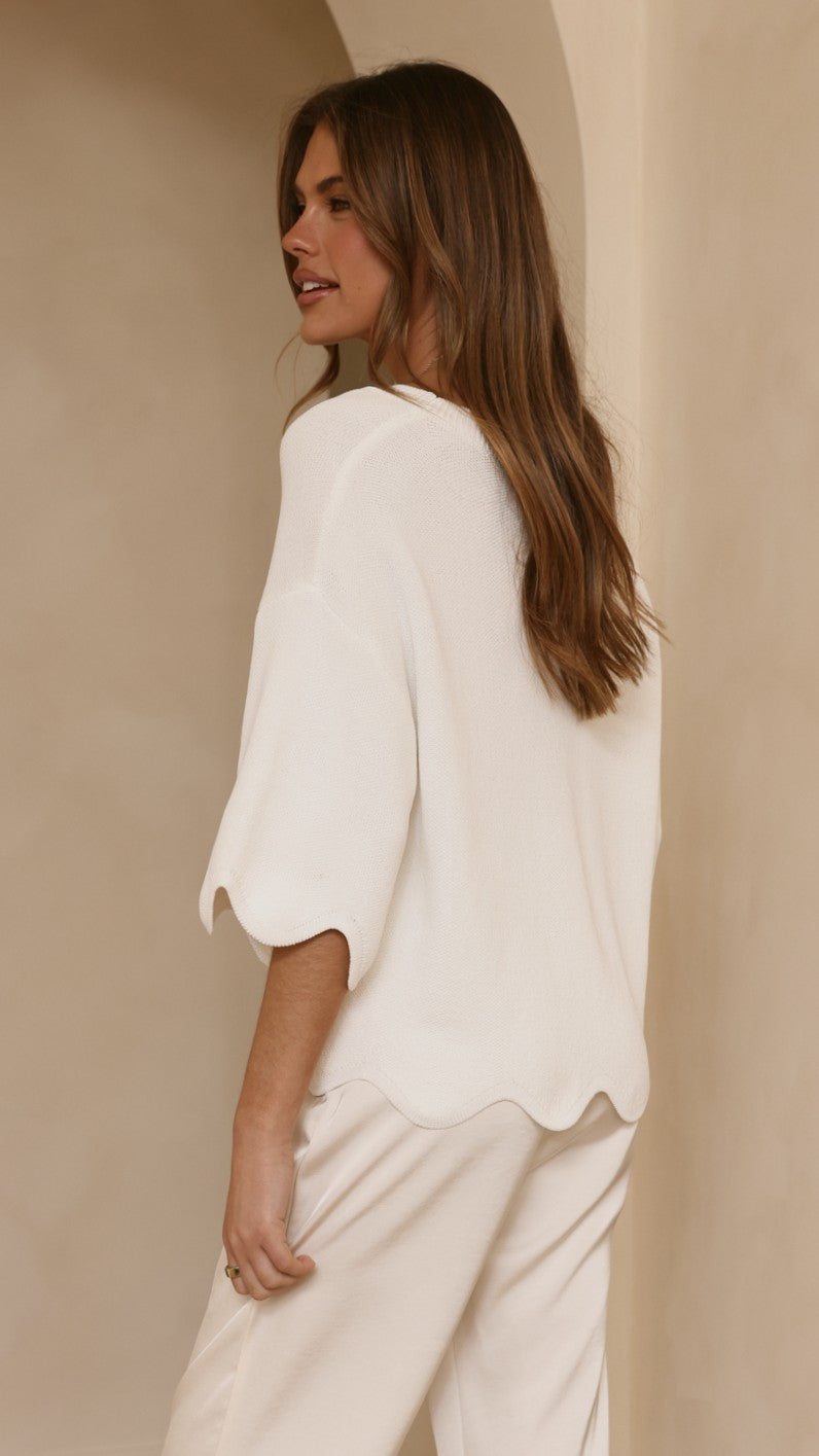 Bronnie Top - White