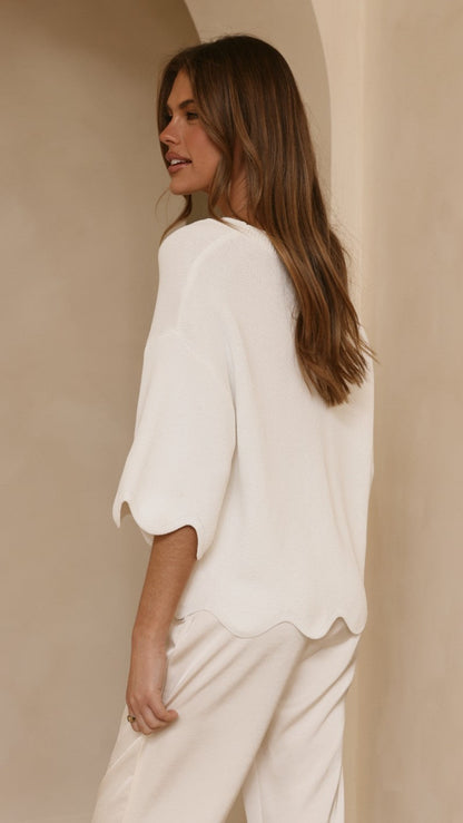 Bronnie Top - White
