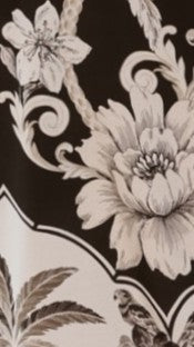 Astra Jumpsuit - Black/White Floral