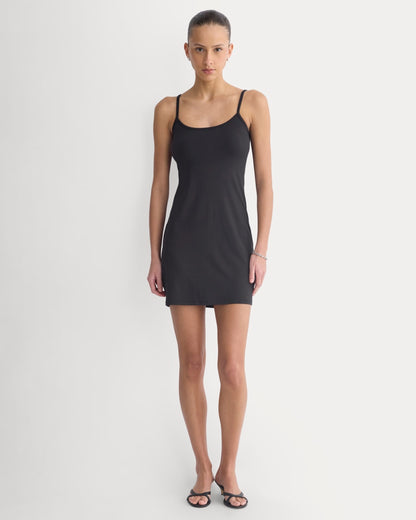 Knit Cami Mini Dress | Black