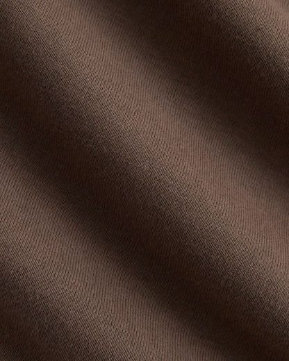 RetroSoft Cotton One-Shoulder Tank | Deep Taupe