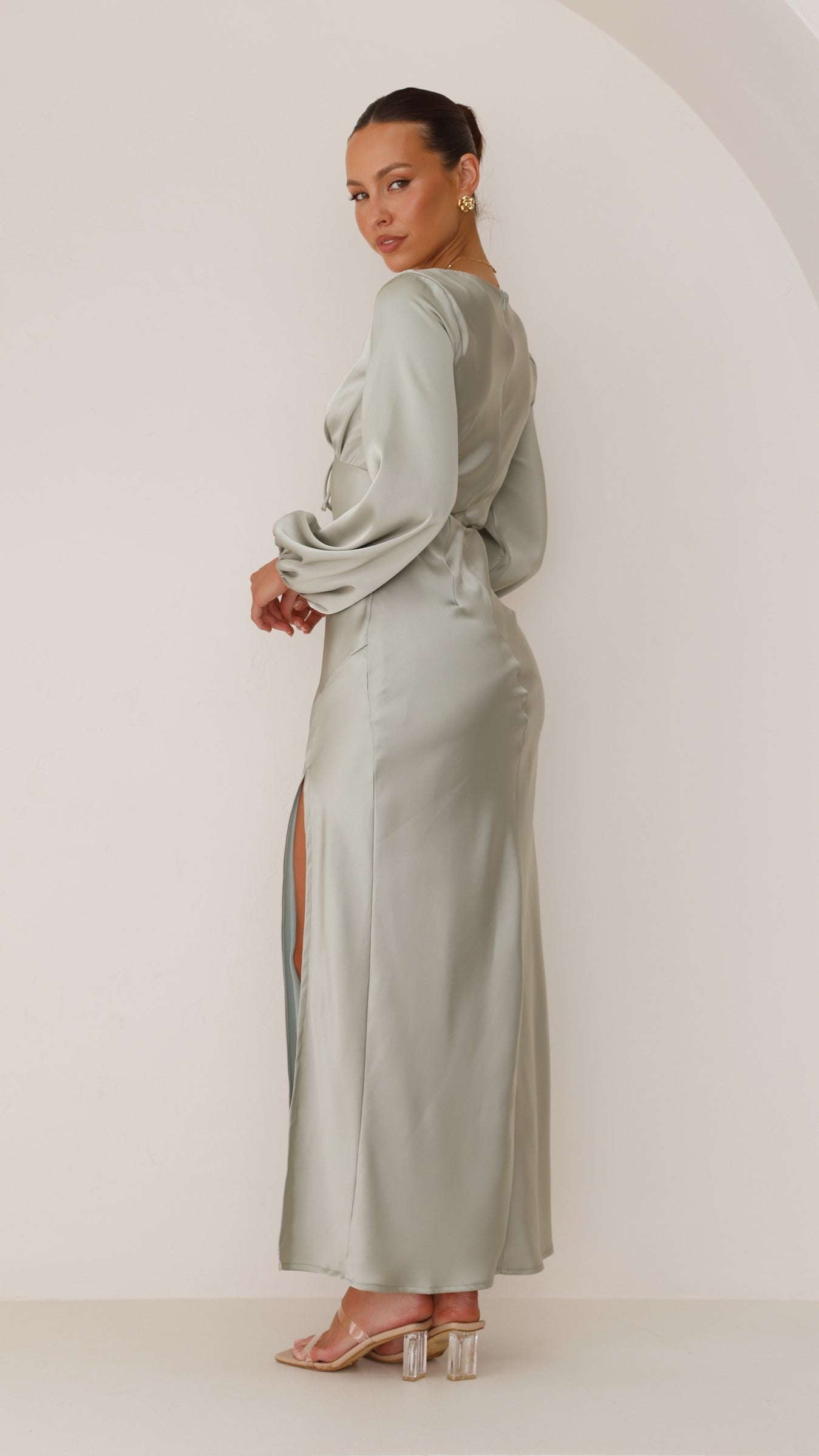 Brigitte Maxi Dress - Sage