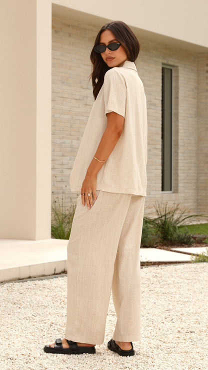 Adelais Shirt - Beige