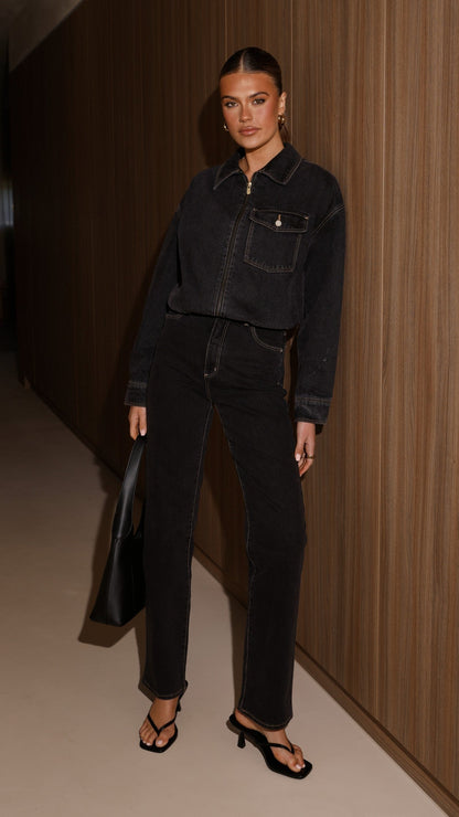 Abrand 94 High Straight Jean - Cara