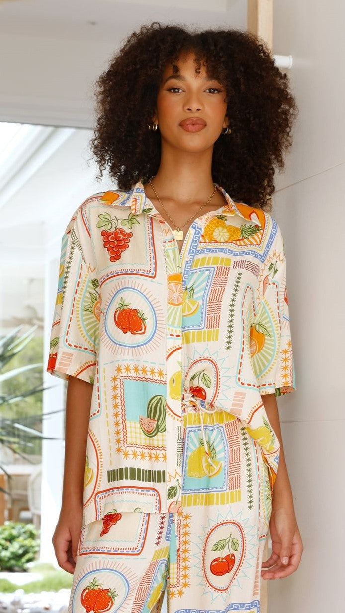 Agata Shirt - Agata Print