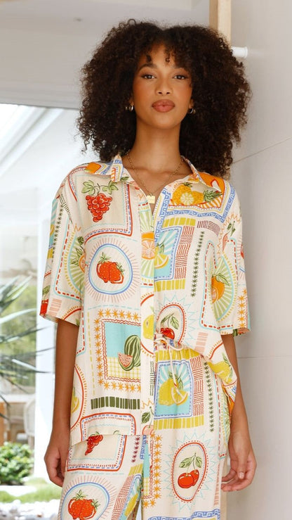 Agata Shirt - Agata Print